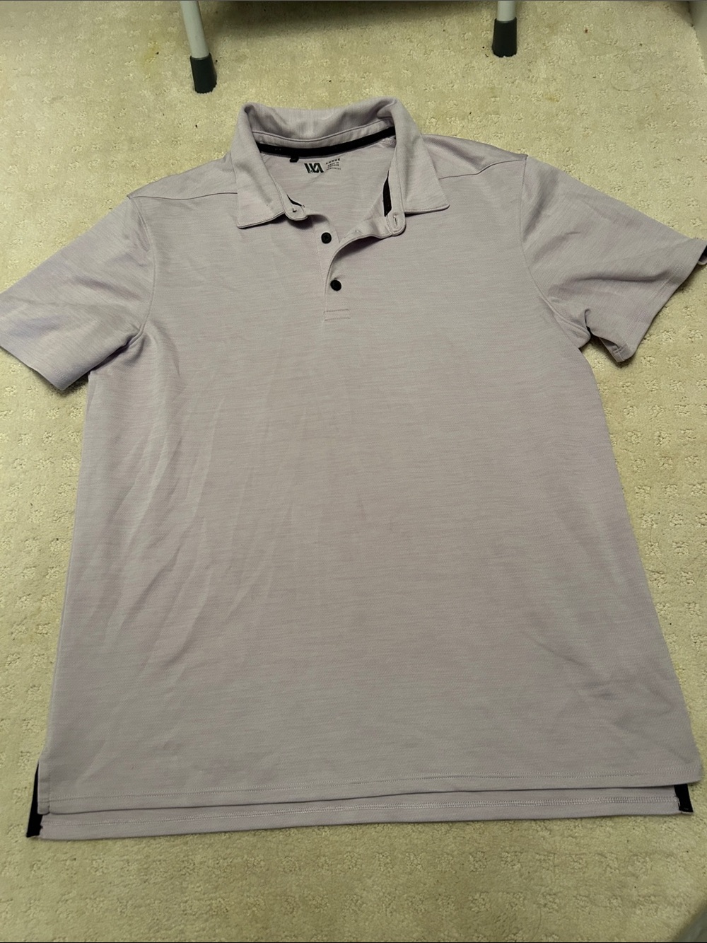 VRST Men's Lavender Golf Shirt